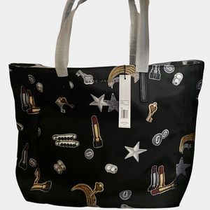 Marc Jacobs Tossed Charms Printed Tote